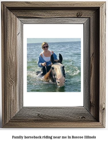 family horseback riding near me in Roscoe, Illinois